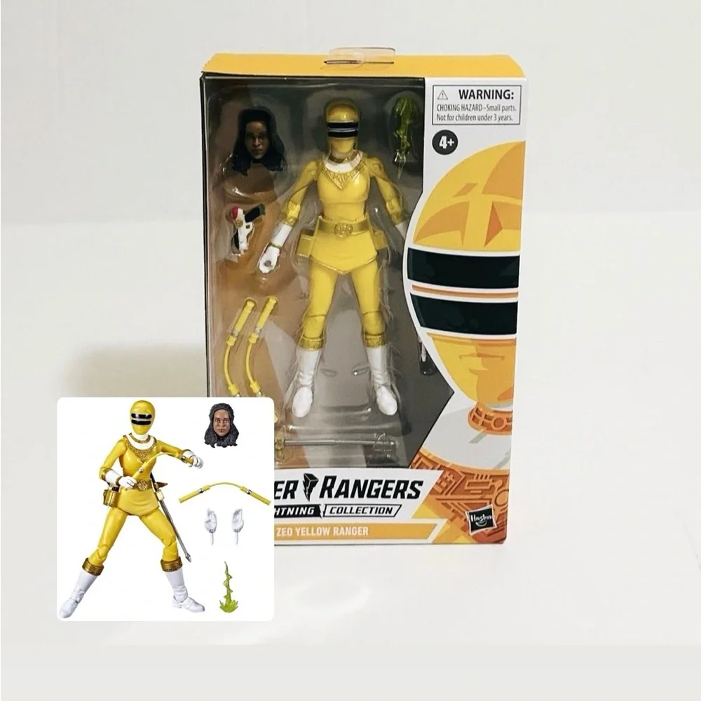 Power Rangers Lightning Collection Zeo Yellow Ranger Figure - Picture 1 of 10